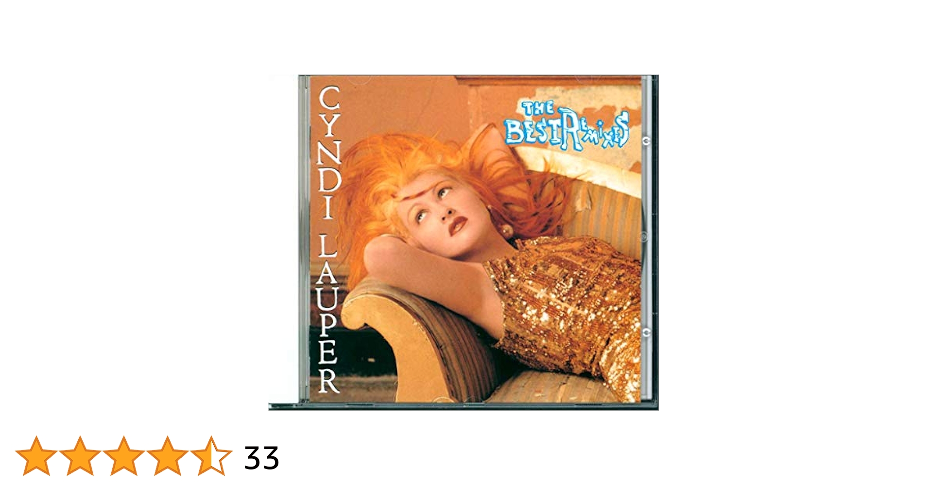 シンディ・ローパー　Change Of Heart　リミックス集 貴重 CD Cyndi Lauper = シンディ・ローパー – Change Of Heart
